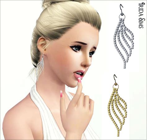 My Sims 3 Blog New Earrings By Irida Sims
