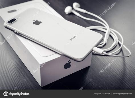 Apple Iphone 8 Plus Silver Stock Editorial Photo © Tashka2000 184191404