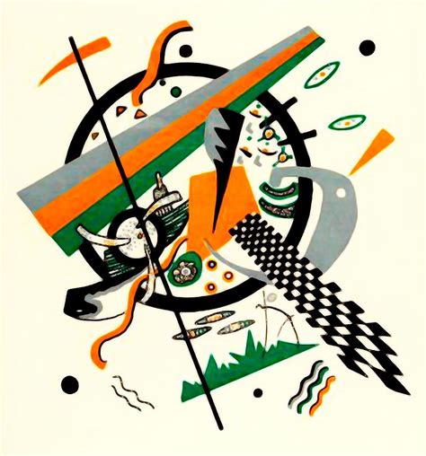 Wassily Kandinsky Composition Painting By Vladimir Lomaev
