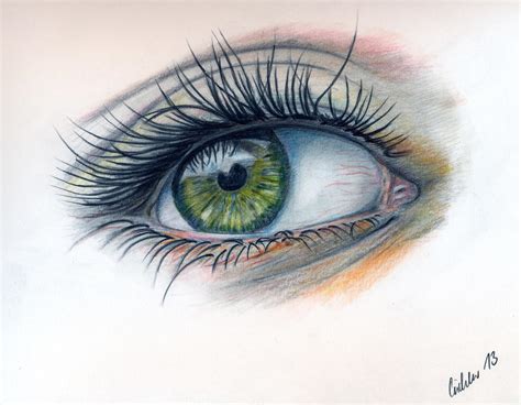 Polychromos Eye By Boerni1 On Deviantart