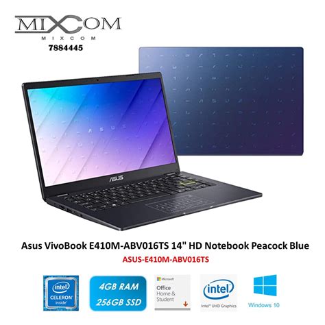 Asus Vivobook E410m Laptop 14 Fhd Pentium N5030 4gb Ram 128gb Ssd