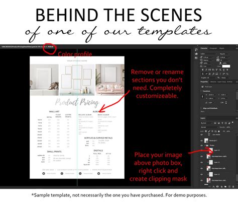 Mini Session Sign Up Sheet Template For Photographers Edit In Etsy
