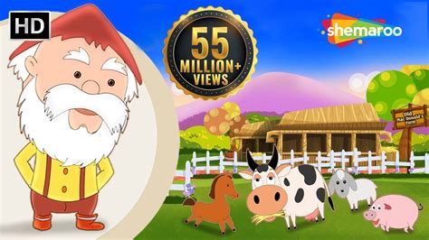 Old Macdonald Had A Farm Hd Nursery Rhymes Popular Kids Songs