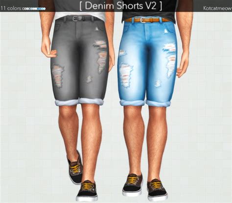 Denim Shorts V2 The Sims 4 Catalog