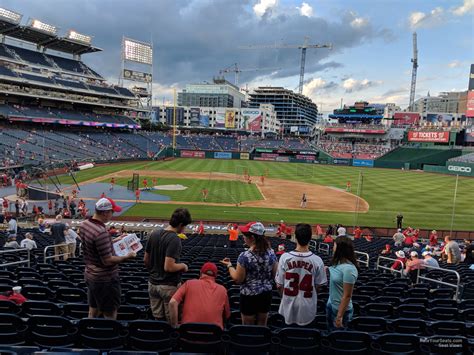 Washington Nationals Seating Chart By Row Elcho Table