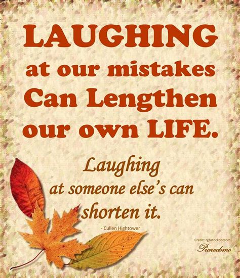 Laughing At Yourself Is A Sign Of Maturity Inspirational Quotes