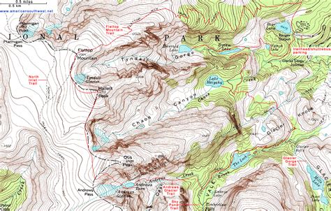 Rocky Mountain National Park Elevation Map Time Zones Map