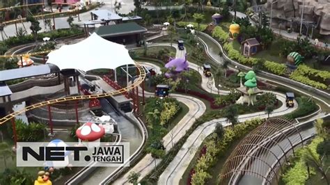Serunya Bermain Di Theme Park Terbesar Di Jawa Tengah Net Jateng