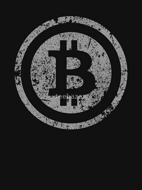 Bitcoin Symbol Crypto Currency Vintage 3 T Shirt By Teebazaar