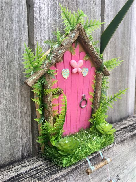 Fairy Door Handmade Miniature Decorative Item Etsy