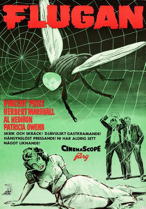 The Fly 1958 Science Fiction Movie Posters Sci Fi Horror Movies