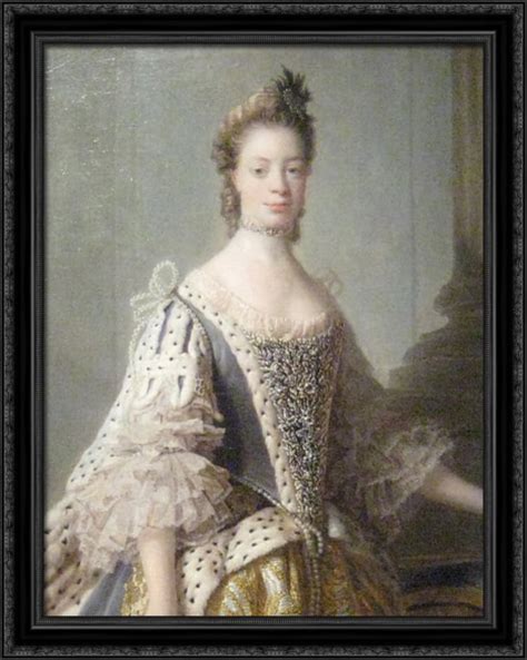 Portrait Of Sophia Charlotte Of Mecklenburg Strelitz Wife Of King