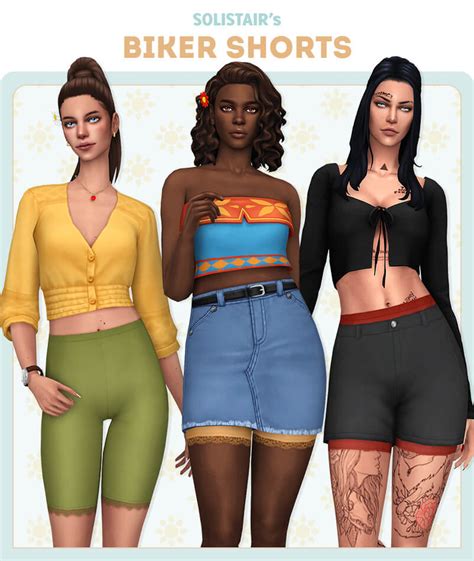 Sims 4 Biker Shorts Acc The Weather These Past Few Micat Game