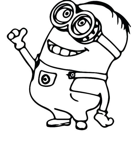 Evil Minion Coloring Pages At Free Printable