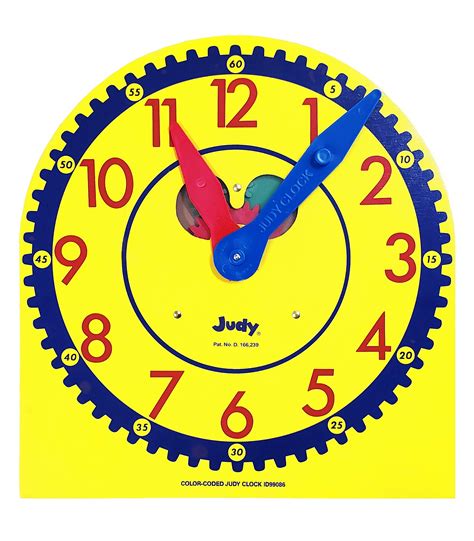 Buy Carson Dellosa 13 X 12 Judy Clock Time Telling Teaching Clock
