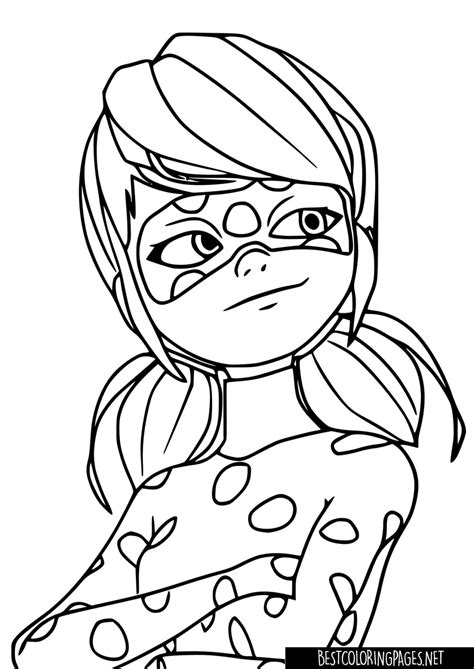 Miraculous Ladybug Coloring Pages 689