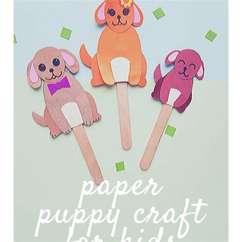 More Than 20 Pet Crafts For Preschoolers