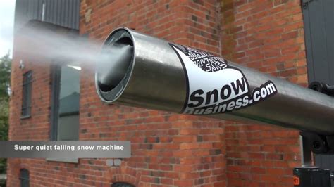 Sb200w Dry Foam Falling Snow Machine Snow Business Youtube