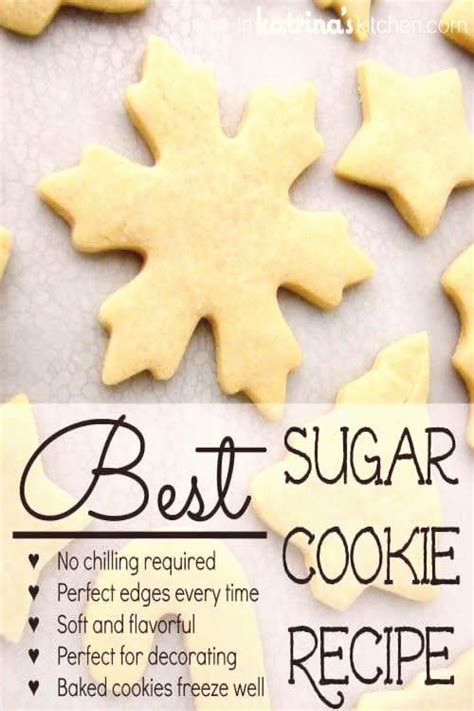 My mom is not a baker but every christmas she'd get things ready to make christmas cookies with my. This is the BEST sugar cookie recipe no chilling the dough ...