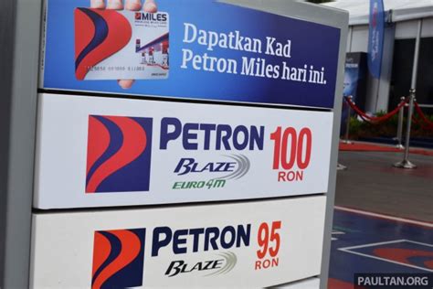 This is an unregulated petrol grade that costs rm 2.80 (~us$ 0.65) per litre (as of its launch on the 15th of january 2016). Petron Blaze RON 100 fuel now available in 20 stations ...