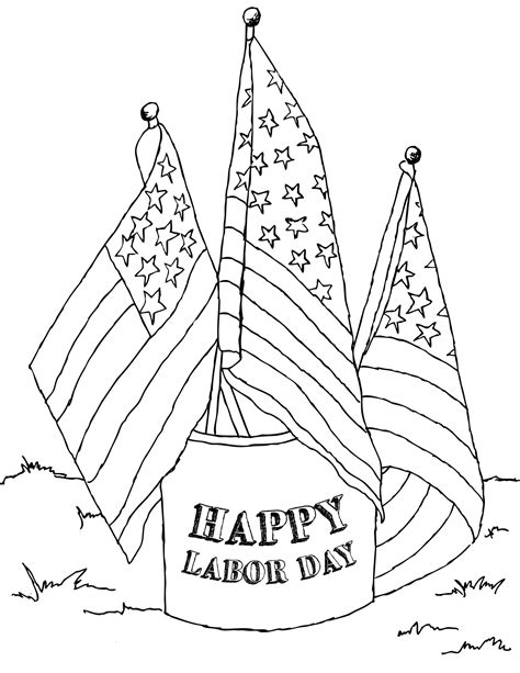Labor Day Coloring Pages To Download And Print For Free