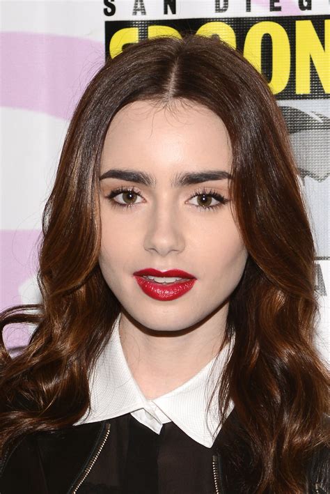 I Love This Makeup Look On Lily Collins But Is It Too Fall Like Glamour
