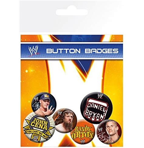 Wwe Superstars Badge Pack Originale Acquista Online In Offerta
