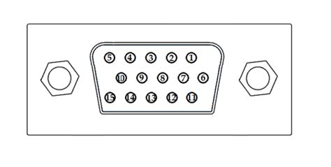 Vga Connector Pinout Features And Datasheet