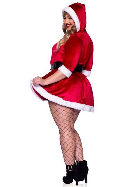 Plus Size Mrs Claus Womens Christmas Costume