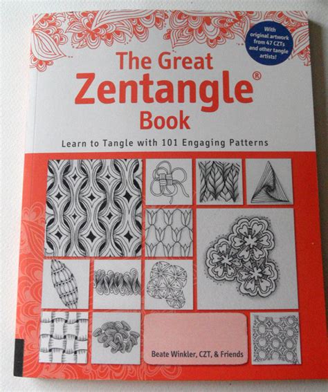 The Great Zentangle Book By Beate Winkler Craft Book Review Tin Teddy