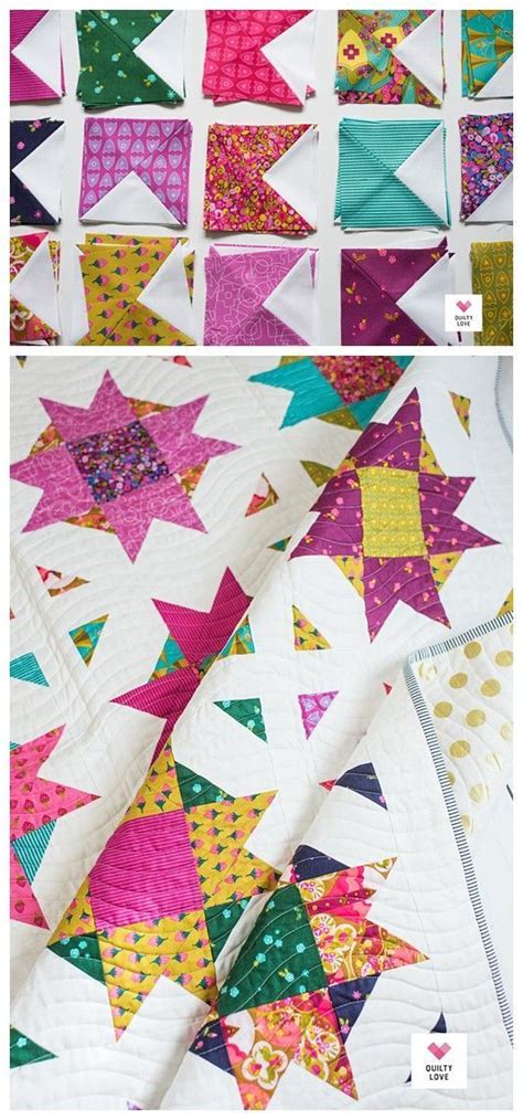 Compass Star Pdf Quilt Pattern Automatic Download In 2021 Pdf Quilt