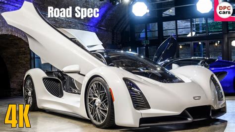 White Czinger 21c Hybrid Hypercar Road Specification Youtube