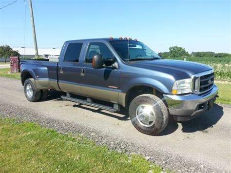 Sell Used 2004 Ford F 350 Super Duty Crew Cab Lariat Dually Diesel 4x4