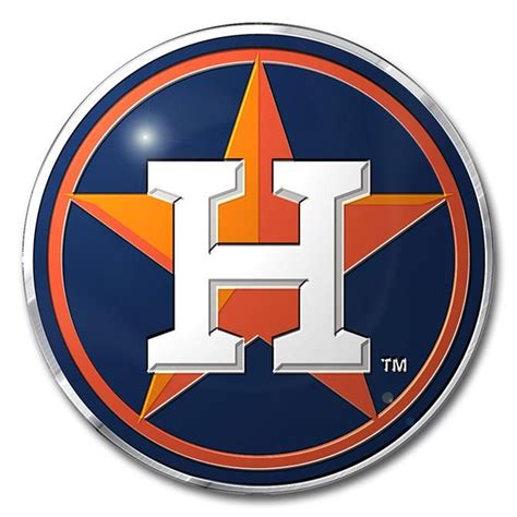 This weekend, the astros ventured a few hundred miles north to play the. Houston Astros Auto Emblem Color | Team decal, Car emblem ...