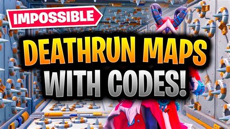 Best Fortnite Deathrun Maps With Codes Must Play Part 2 Youtube