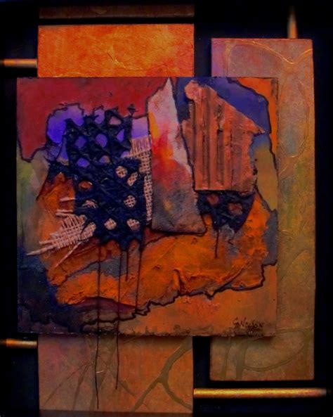 Carol Nelson Fine Art Blog Rustic Collection 12080 Mixed Media