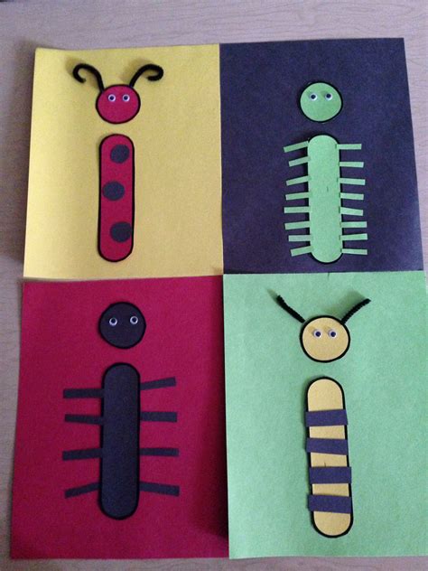 Letter I Insect Craft Craft Kcg
