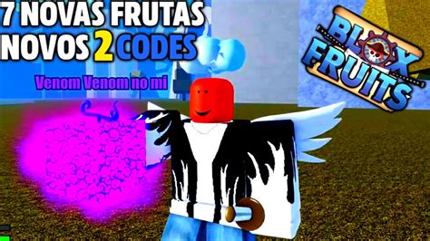 Novos Codes E 9 Novas Frutas No Blox Fruits Youtube