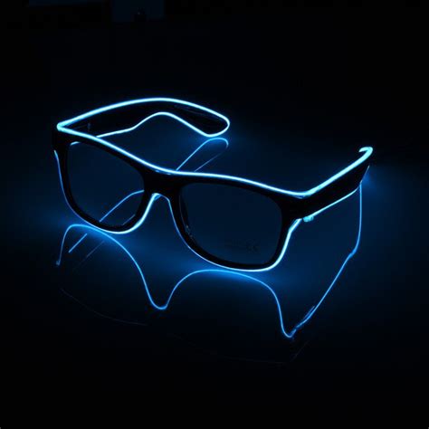 Flashing Glasses El Wire Led Glasses Glowing Party Supplies Lighting