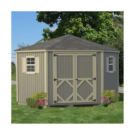 Little Cottage Company Classic 85 Ft W X 10 Ft D Wooden Storage Shed