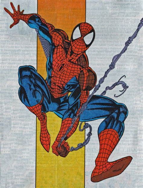 Spiderman By Mark Bagley Spiderman Spiderman Comic Spiderman Art