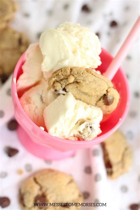 Chocolate Chip Cookie Dough Ice Cream Yellow Bliss Road