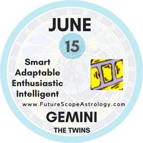 June 15 Birthday Personality Zodiac Sign Compatibility Ruling