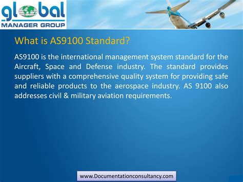Ppt Guidance On The Requirements Of As9100 Documentation Powerpoint