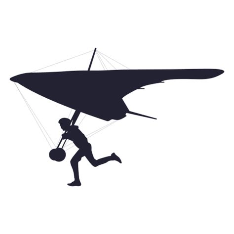Paragliding Silhouette Transparent Png And Svg Vector File