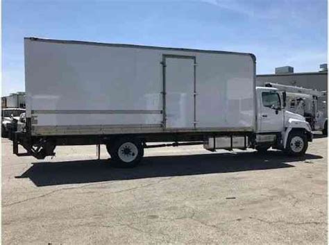 Delivered to you in no time. Hino 268 24ft Box Truck Side door Liftgate 85k miles 26 ...