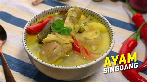 Resepi Ayam Singgang Clear Assam Chicken Soup Recipe Seismik Makan Youtube