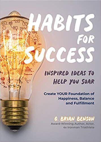 #bookclub Habits for Success by G. Brian Benson #success #habit #habits ...