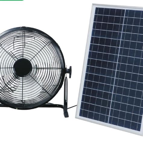 Mini Solar Fan Hybrid Dcac Ecool Power