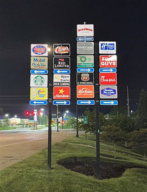 Highway Food Sign